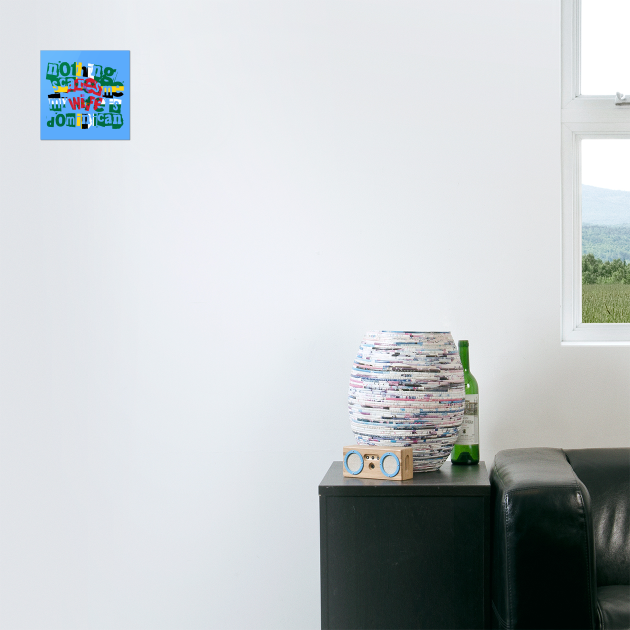 Funny Dominica Nothing Scares Me My Wife Is Dominican by Yesteeyear